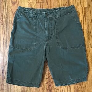 Women’s Green Casual Shorts
